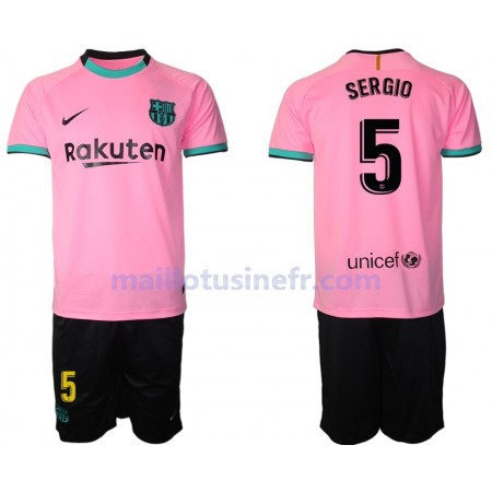 Maillot de Foot FC Barcelone Sergio Busquets 5 Troisième 2020-21 - Enfant Maillot de Foot FC Barcelone Sergio Busquets 5 Troisième 2020-21 - Enfant